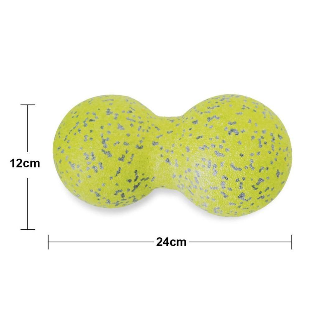 Массажный мяч для йоги, сенсорный тренировочный мяч с арахисом, фитнес-мяч для реабилитации EPP, массажный мяч для акупунктурных точек, мяч для фасции