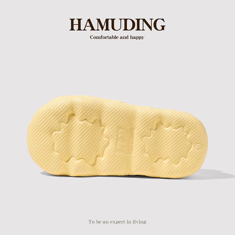 Cartoon Colorful Small Cake Cotton Shoes Household Floor Plush Slippers Women's Non-slip Home Wear Thermal Cotton Slippers