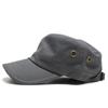 Большая шапка из мягкой парусиновой ткани, рабочая кепка из хлопкового материала, антибактериальная, устойчивая к запахам, 3XL, угольный [Grand Eight] 65-67 см