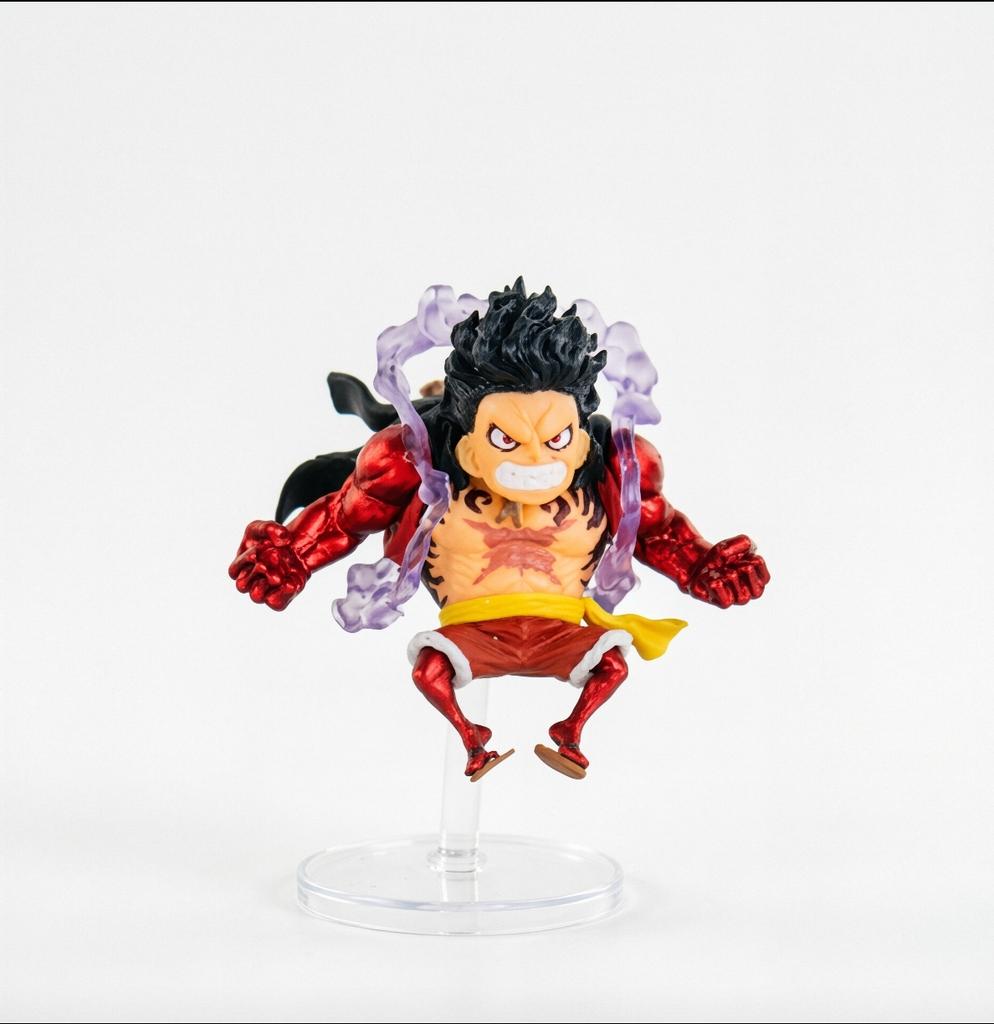 Фигурка Луффи Gear 4 из One Piece Обезьяна Д.. ПВХ Фигурка Действия Луффи Аниме Модель Игрушка Декор для Рабочего Стола Коллекция Подарок для Фанатов