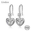 Серьги Lindon с серьгами-каплями в форме сердца, изысканные украшения для женской свадьбы