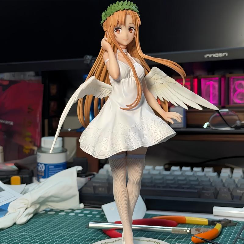 В наличии Furyu Bicute Pure Sword Art Online Асуна Каваи Аниме Фигурка Действия Гаражный Набор Коллекционная Настольная Декорация подарки