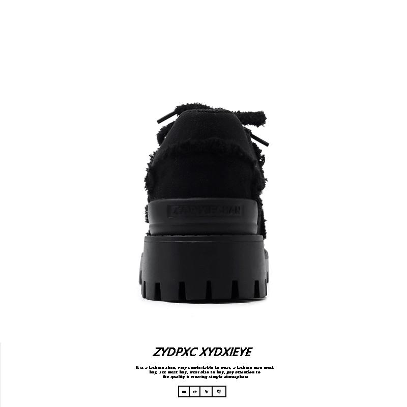 Модная кожаная обувь для мужчин, платформа, натуральная кожа, обувь больших размеров, высокое качество, дизайнерская, формальная, на платформе, повседневная, уличная