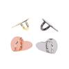 5Pcs Metal Heart Shaped Phone Charm Holder Love Heart Phone Finger Ring / Self Adhesive Mobile Phone Back Stand Hooks