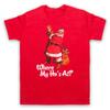 Where My Ho'S At Santa Claus Father Christmas Funny Mens And Womens T-Shirt