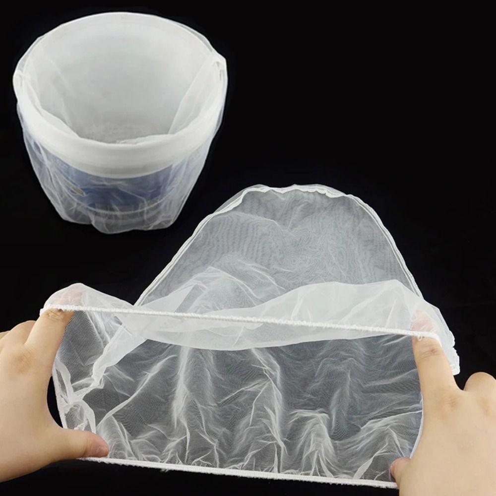 5Pcs 1/2/5 Gallon Liquid Filter Bags Top Opening Paint Screen Net Home Decoration