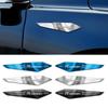 For Volvo Rdesign T6 AWD C30 C70 S40 S60 S70 S80 XC60 XC90 2Pcs Car Styling Decal 3D Reflective Metal Body Fender Badge Stickers