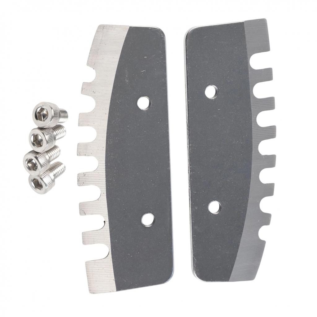 For Powerful Performance Replacement Auger Blade Set Two Pieces 8 Inch