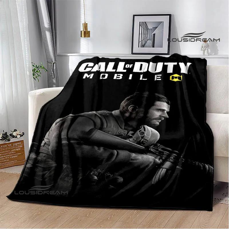 Игровой код, одеяло Call of Duty, теплое одеяло с фланцем, мягкое и удобное одеяло, одеяло для домашнего путешествия, подкладка для кровати, подарок на день рождения