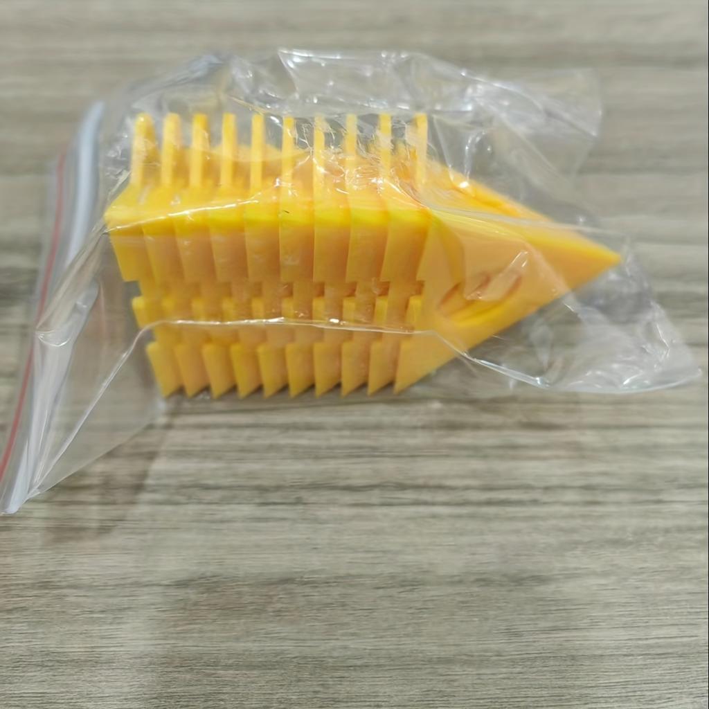 Набор из 10 пластиковых треугольных мольбертов, Пирамидальная подставка для деревообработки, Стойка для красок, Держатель для аэрозольной краски, Блок-подушка для покраски по дереву