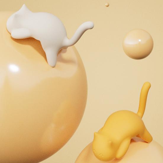 4 шт. Крючки-кошки для края стола Милые крючки-вешалки в форме кошки для края стола Без сверления Клейкий крючок для рюкзака Выдерживает до 5 кг Органайзер для стола для подвешивания сумок, ключей