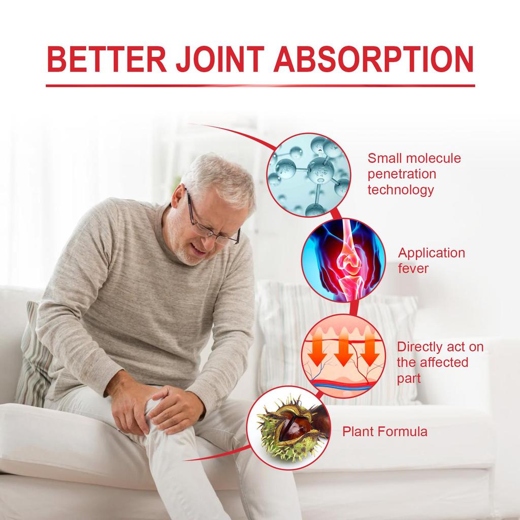 South Moon Крем для снятия боли с конским каштаном, облегчение боли в шее, облегчение боли в суставах, грыжа межпозвоночного диска, крем для коленного сустава