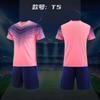 Adult Kids Soccer Jersey Short Sleeve Training Shirt Volleyball Basketball Team Club