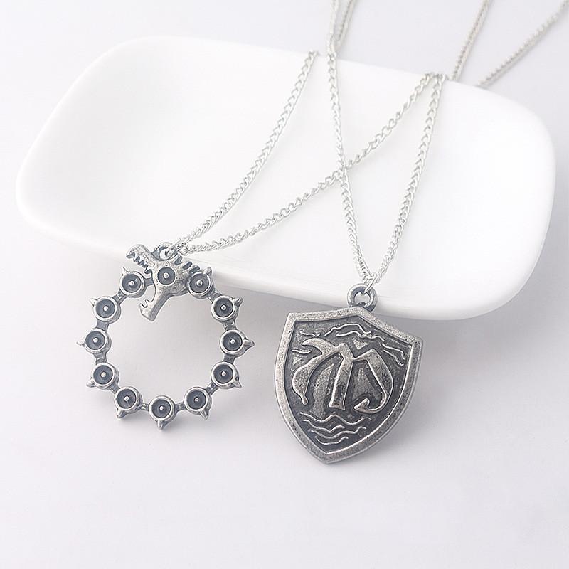 Аниме Семь смертных грехов Мелиодас Ожерелье на Сплавленной Цепочке Для Косплея Подарок