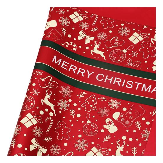 20 Sheets Christmas Wrapping Paper 22" X 22" Holiday Gift Wrap with Christmas Tree Snowflake Pattern for Party DIY Crafts Presents
