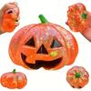 Soft Halloween Shiny Fidget Toy Slow Rebound Pumpkin Shaped Squishy Toy  Relax Toys
