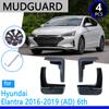 Mudguards Fit For Hyundai Elantra Avante AD 2016- 2017 2018 Car Accessories Mudflap Fender Auto Replacement