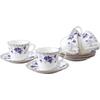 Bone China Gift Set Solaria 5 Guest Coffee Bowl Dish 8128-21286
