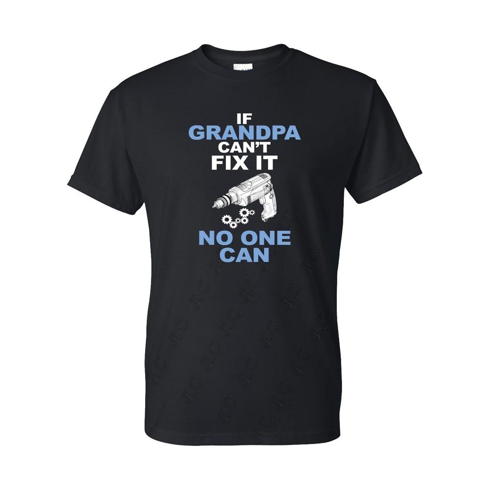 Grandpa Fixer Tool Graphic T-shirt