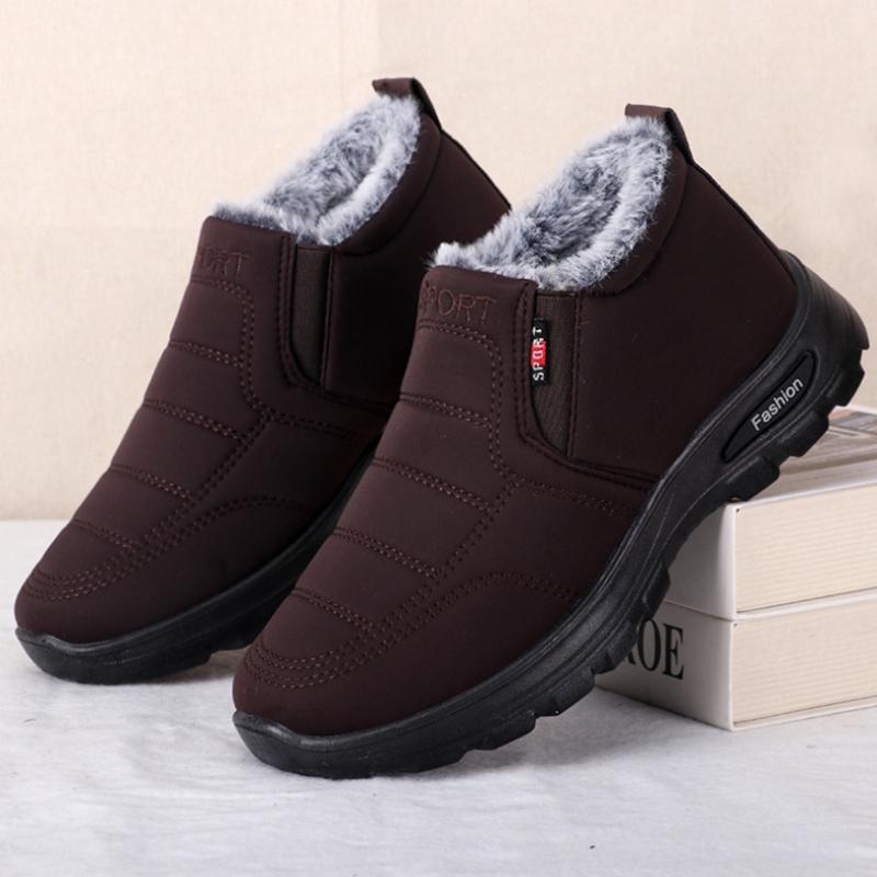 Unisex Boots Winter Shoes Waterproof Snow Boots Casual Shoe Plush Footwear Ankle Boots