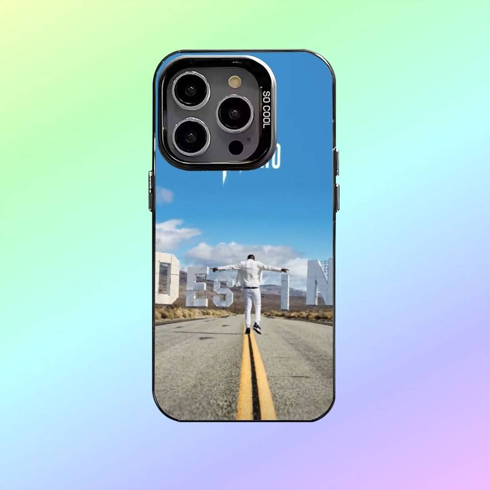 Rapper N-Ninho NI Phone Case For iPhone17,16,15,14,13,12,11 Plus,Pro Max Colorful Silver Back Phone Case