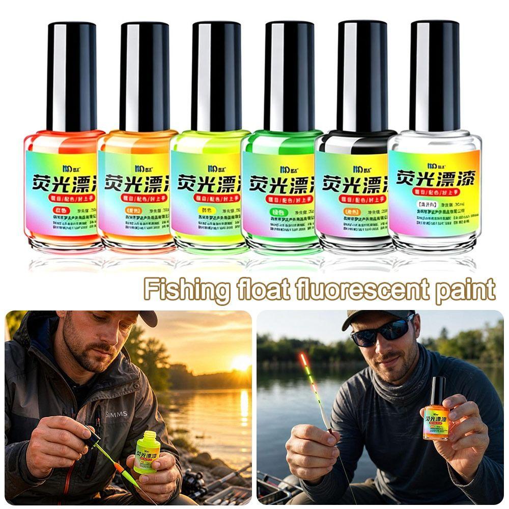 Visualable Fishing Float Indicators Fluorescent Paint Fishing Tackle Accessories Night Fishing