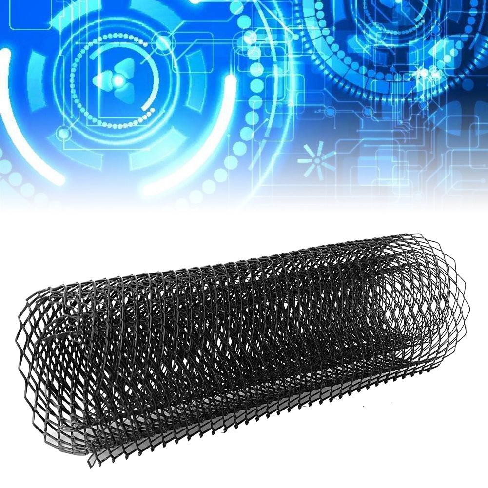 10x20mm Aluminum Alloy Car Grille Mesh Net Grid Body Bumper Rhombic Grill Universal