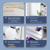 Large Smart HD LED Makeup Mirror with Rechargeable Fill Light