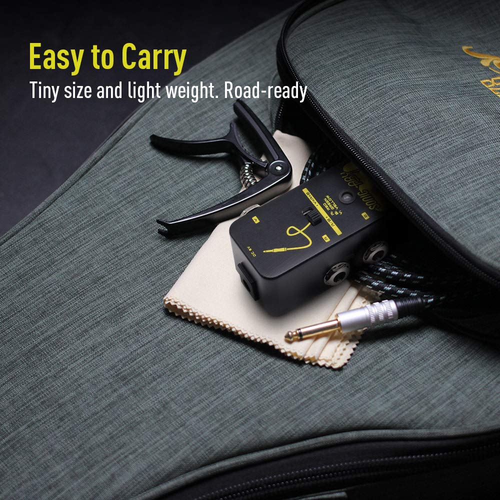 SONICAKE ABY True Bypass Line Selector Pedal