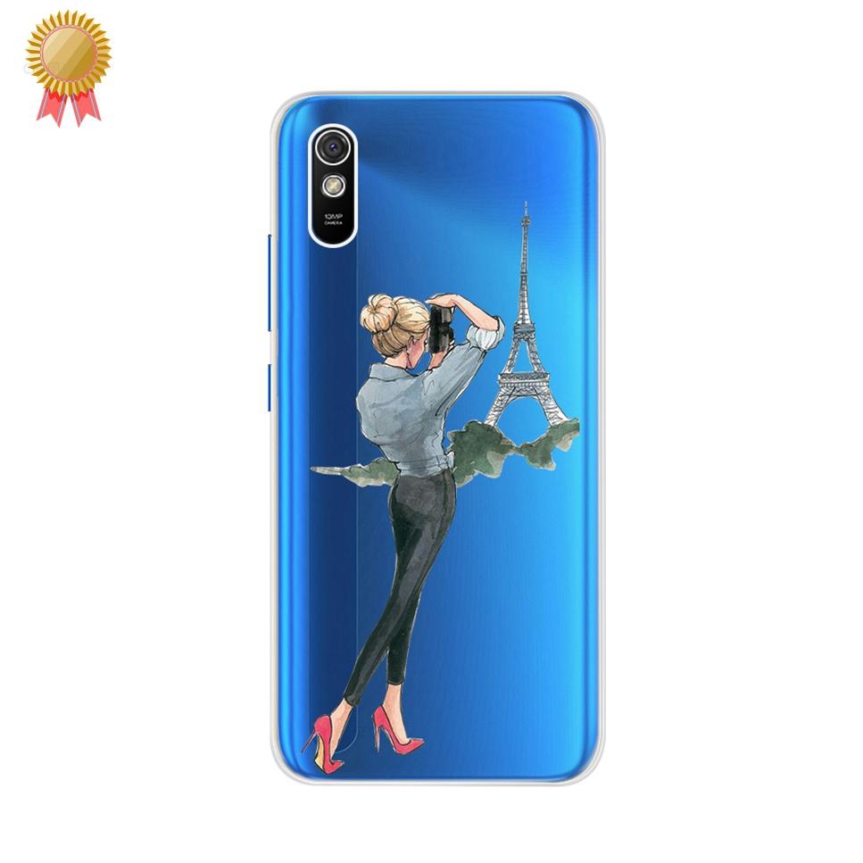 For Cover Xiaomi Redmi 9A Case Capas Phone Case Cartoon Bumper Back Shockproof Soft TPU For Redmi 9A REDMI9A A9 9 A 6.53' Fundas