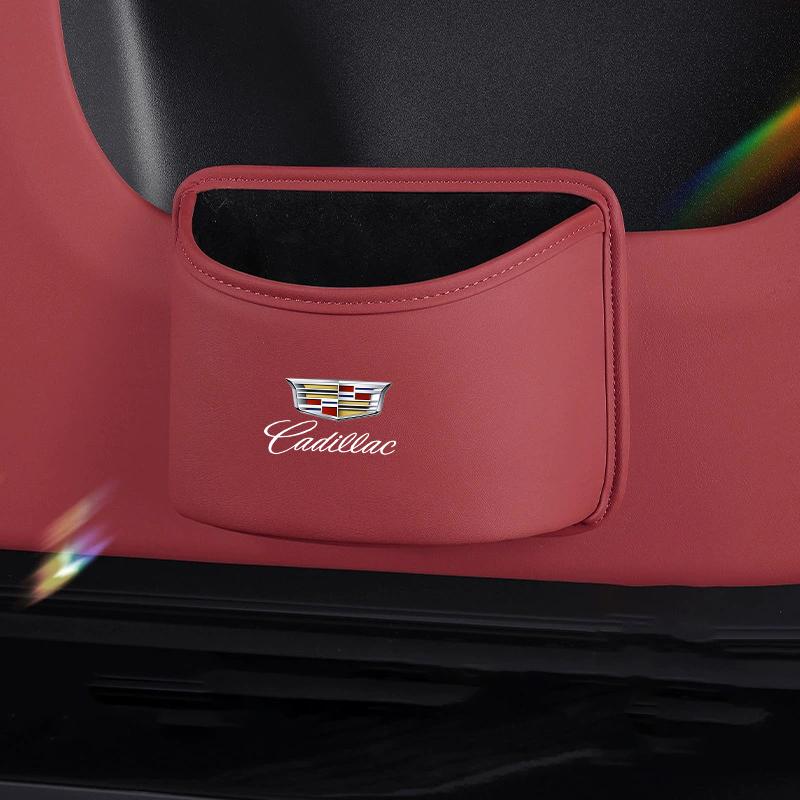 Multi-functional Car Trash Can Water Cup Holder Storage Bucket for Cadillac ATS BLS CT4 CT5 CT6 CTS ESCALADE SLR STS XT5 XT6 XTS