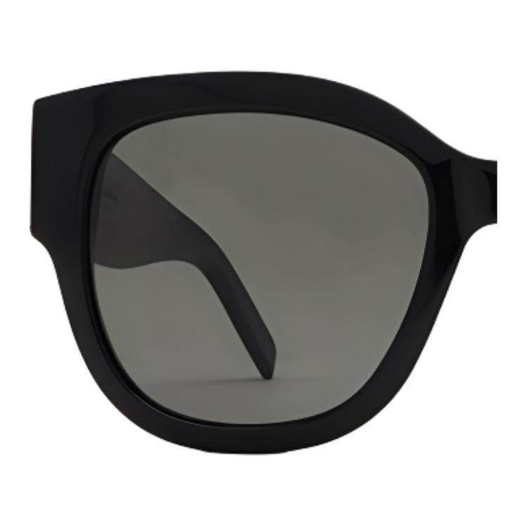 Saint Laurent Solid Design Square Sunglasses Unisex sunglasses Black SLM95/F-001