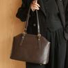 Genuine Leather Bag High-end Niche Tote Bag Large-capacity Single-shoulder Hand-held Commuting Bag