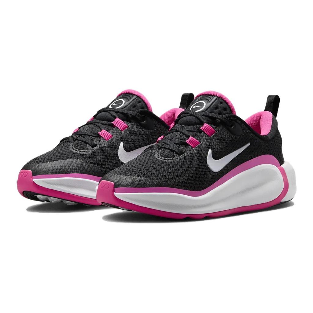 Nike Кроссовки Infinity Flow GS Black Laser Fuchsia Kids белые FD6058-003