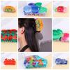 Grape Fruit Hair Clip Acrylic Simulated Food Shark Clip Fashion Flower Hair Claw Girls