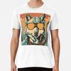 Wolf with Sunglasses, with a Modern Style Pr S To 5XL Made In the AU/USA T-Shirt