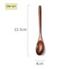 Wooden Children's Tableware Three-Piece Suit Wooden Spoon Nanmu Spoon Fork Chopsticks Student Portable Tableware Wrapping