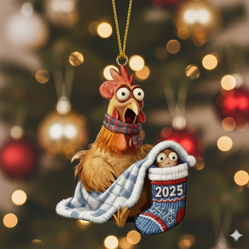 2D Thanksgiving Turkey Pendant, Christmas Tree Pendant, Home Decoration, Acrylic Pendant