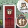 Wooden Bathroom Sign Plate Ornament Toilet Decorative Plate  Group Living Area