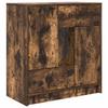VidaXL Buffet with Drawers and Doors Smoked Oak 70.5x34x74.5 Cm, Storage Furniture, Buffet Cabinet, Entryway Furniture, 861845