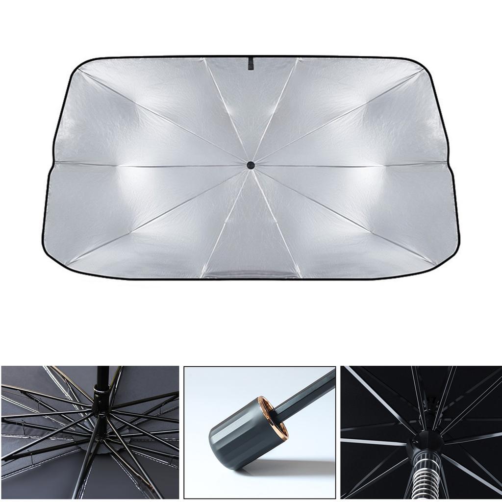 Car Windshield Sun Shade UV Rays and Heat Sun Visor Protector Foldable Reflector Windshields Umbrella