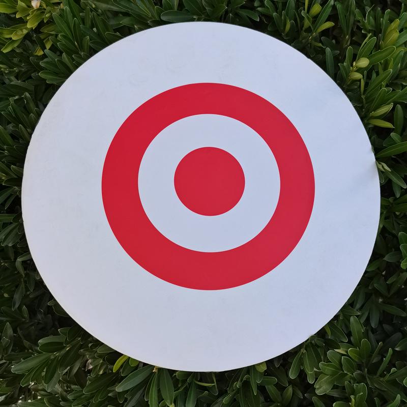 Круглая мишень для стрельбы из лука из ЭВА для улицы, черно-белая, для игры и развлечения