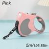 Поводок для собак 5 м для маленьких собак кошек со светом для маленьких средних крупных собак кошек автоматический выдвижной прочный товары для питомцев