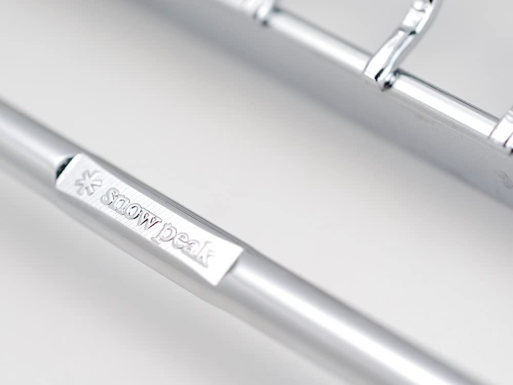 Подставка для костра Snow Peak Yakiami, размер L, нержавеющая сталь, для кемпинга и отдыха на природе, профессиональная. [Для 4~5 человек] ST-032MAR