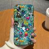 For Xiaomi 12 12T 12S Pro 12S Ultra 12X 5G Phone Case Colorful Floral Soft Matte Silicone Back Cover Anti Fingerprint Protector