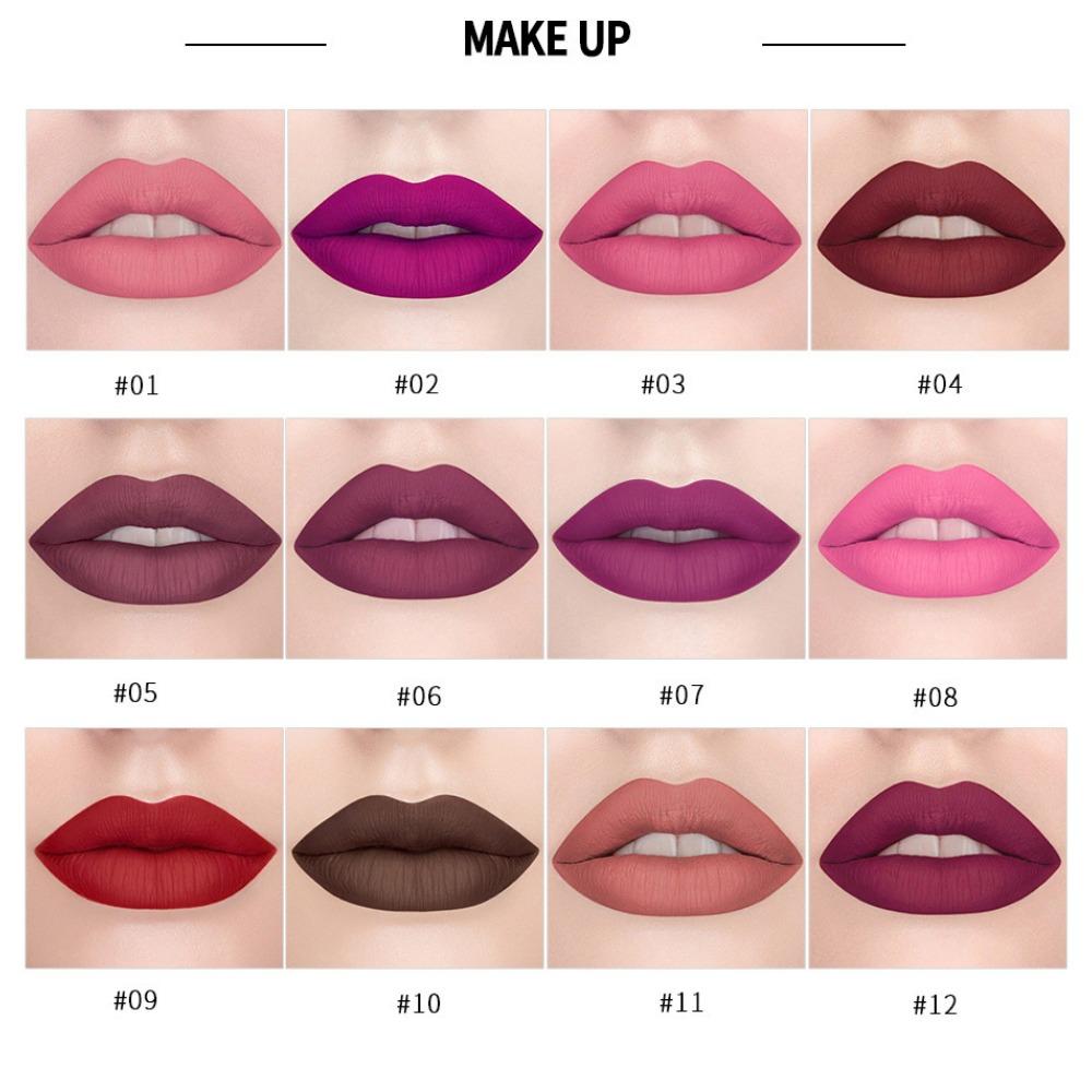 HANDAIYAN Dumpling Fog Surface -long Moisturizing Lipstick Velvet Nourishing Matte Lipstick Red