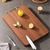 Нескользящая доска для мяса и сыра с подвесами из нержавеющей стали разделочная доска деревянная разделочная доска кухня