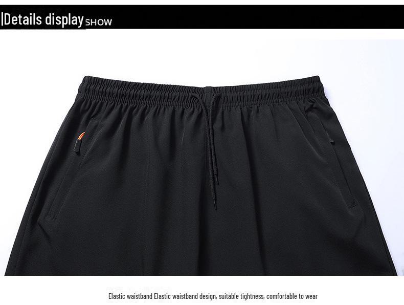 Летние спортивные шорты со светоотражающими полосками, молнией и тканью Ice Silk, XS-4XL, 108 моделей