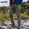 Мужские брюки софтшелл Toluozhe с флисовой подкладкой, прямого кроя, для активного отдыха