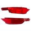 Rear Bumper Reflector Light Fog Lamp Assembly Left Right Rear Bumper Reflector Light for Ford Fiesta Mk6 Mk7
